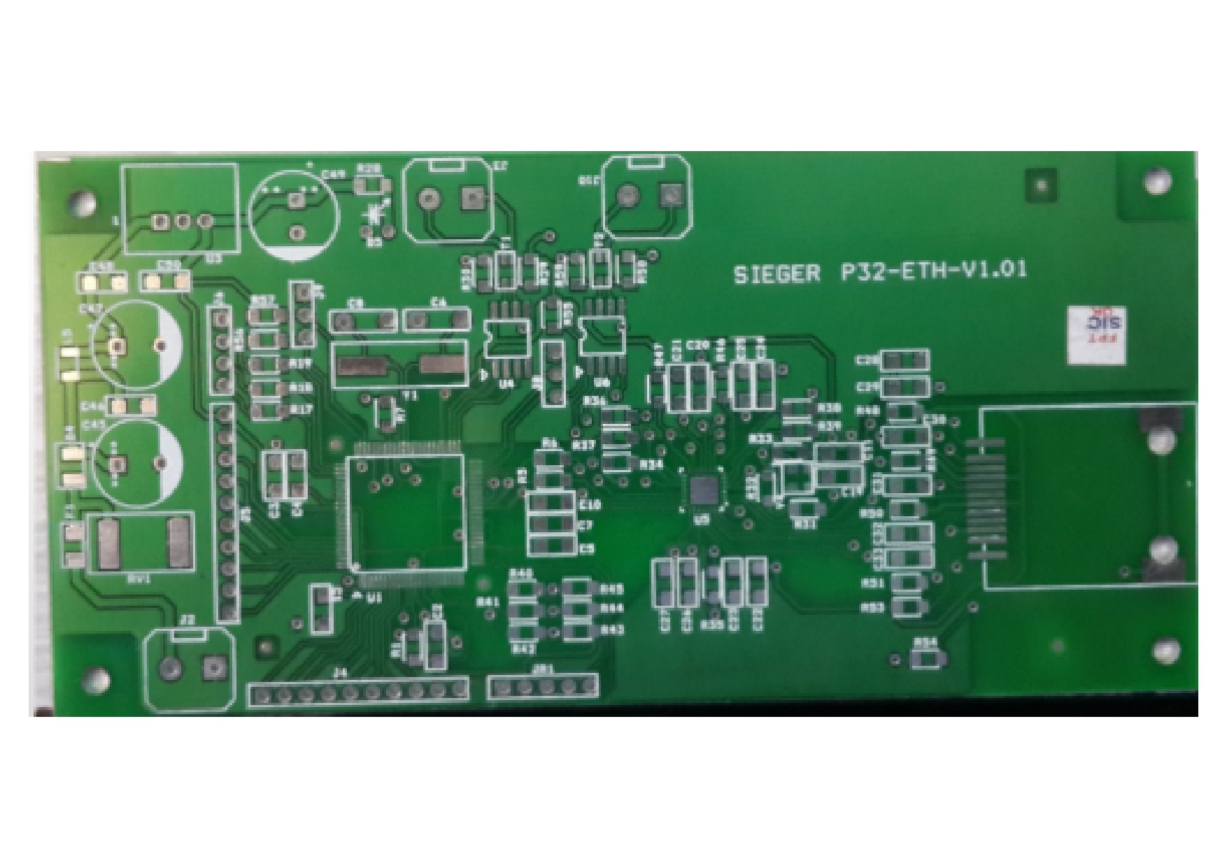 SIEGER P32-ETH-V1.01 PCB